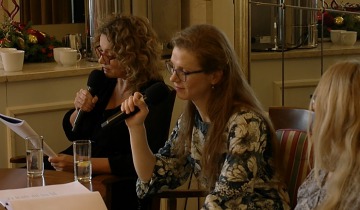 Poświatowska w salonie