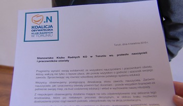 Radni KO o nauczycielach