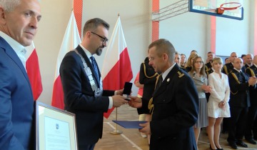 Pożegnanie komendanta