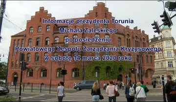 Aktualne informacje, związane z epidemią koronawirusa – sobota 14.03.2020