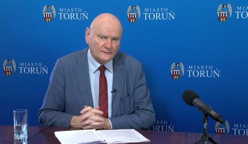 Konferencja prasowa prezydenta Torunia - środa 8.04.2020