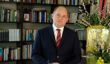 Życzenia wielkanocne Marszałka Województwa Kujawsko-Pomorskiego Piotra Całbeckiego
