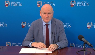 Konferencja prasowa prezydenta Torunia-wtorek 02.06.2020