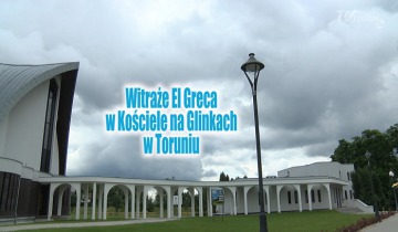 Witraże El Greca w kosciele na Glinkach 06.08.2020