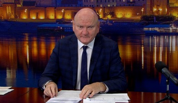Konferencja prasowa prezydenta Torunia - czwartek 1.10.2020