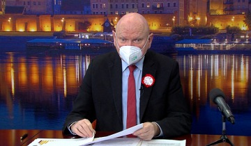 Konferencja prasowa prezydenta Torunia - wtorek 10.11.2020