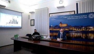 Konferencja prasowa prezydenta Torunia - czwartek 12.11.2020