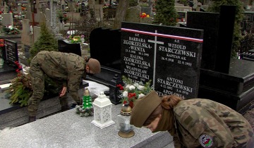 Na grobach AK-owców