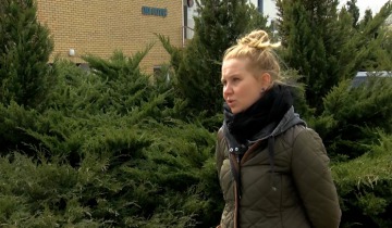 Wolontariuszka na covidowym