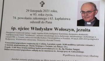 Pożegnanie o. Wołoszyna