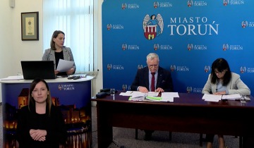 Konferencja prasowa w Urzędzie Miasta - czwartek 9.12.2021