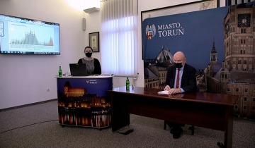 Pełna relacja z konferencji prasowej Prezydenta Torunia Michała Zaleskiego – środa 29.12.2021