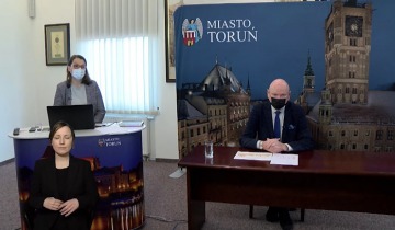 Pełna relacja z konferencji prasowej Prezydenta Torunia Michała Zaleskiego z wtorku 25.01.2022
