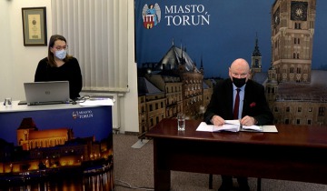 Pełna relacja z konferencji prasowej Prezydenta Torunia Michała Zaleskiego – czwartek 10.02.2022
