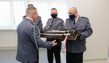 Pożegnanie komendanta