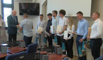 Gratulacje dla medalistów