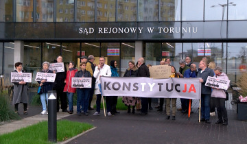 Protest przed sądem 18.10.2022