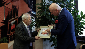 Życzenia dla nestora olimpijczyków 21.11.2022