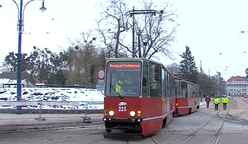 Tramwaj na północ 01.02.2023