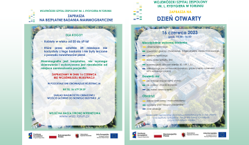 Dni Otwarte Wojewódzkiego Szpitala Zespolonego w Toruniu 14.06.2023