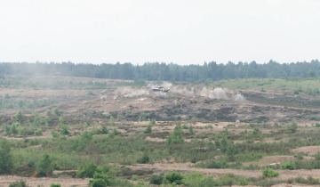 Pokazy na poligonie 21.07.2023
