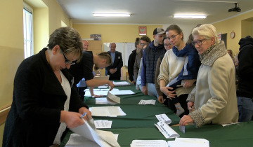 Spokojne głosowania w Toruniu 16.10.2023