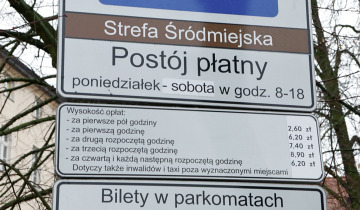 Drożej za parkowanie 03.01.2024