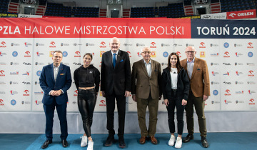 W weekend halowe mistrzostwa Polski w Arenie Toruń 16.02.2024