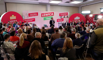 Liderzy Lewicy w Toruniu 20.03.2024