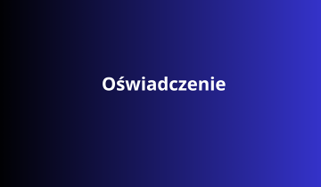 Oświadczenie 18.06.2025