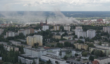 Strażacy po pożarze 25.08.2025