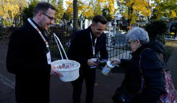 Kwesta na cmentarzu św. Jerzego 02.11.2025