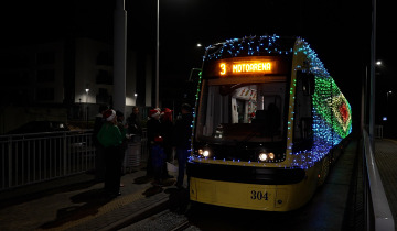 Świąteczny tramwaj 06.12.2025
