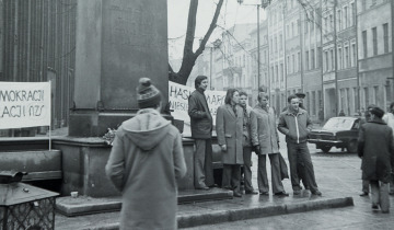 Protesty na UMK przed stanem wojennym 11.12.2025