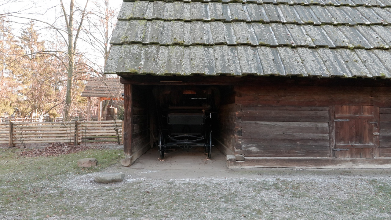 Bryczka i wóz drabiniasty