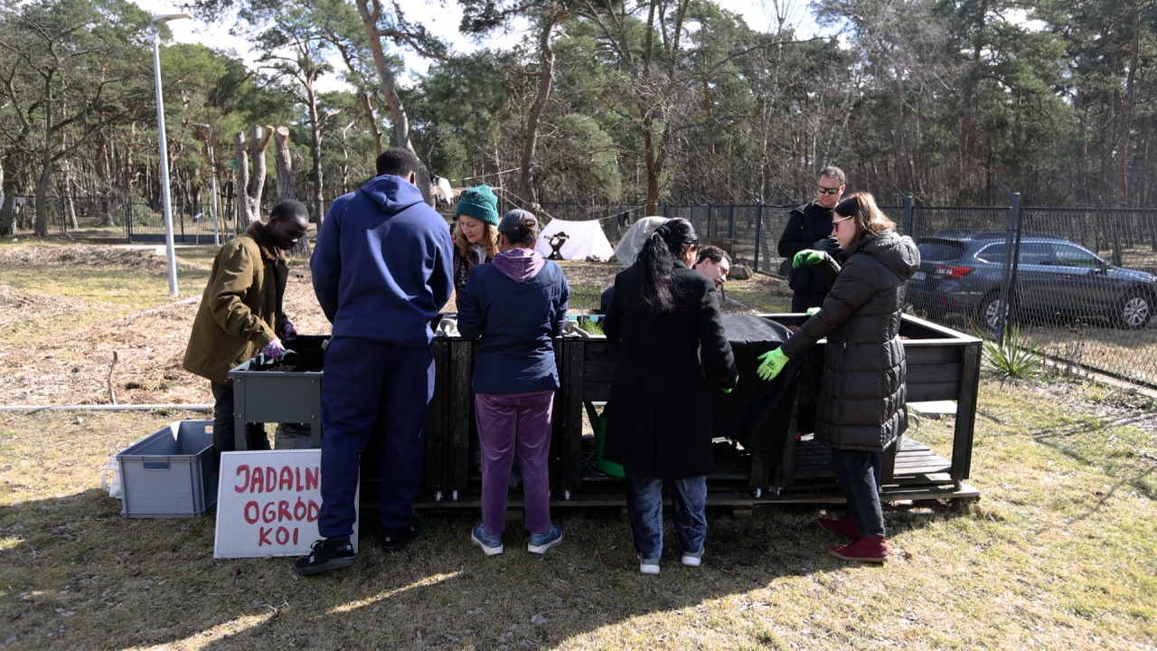 Wiosna w Jadalnym Ogrodzie