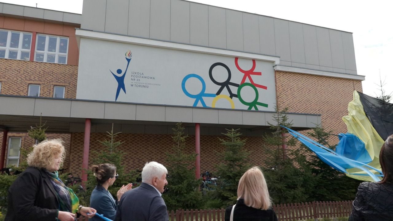 Olimpijski mural w SP 35