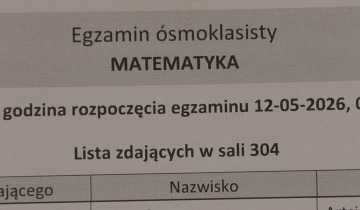 Zmierzyli się z matematyką 12.05.2026